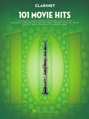 cover image of 101 Movie Hits for Clarinet